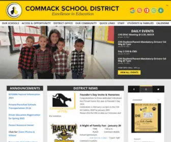 Commackschools.org(Commack Schools) Screenshot