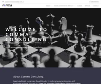 Commaconsulting.com.au(Comma Consulting) Screenshot