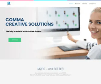 Commaeg.com(Premium Digital Marketing Services in Egypt) Screenshot