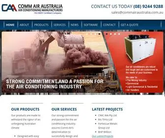 Commairaustralia.com.au(Comm Air Australia) Screenshot