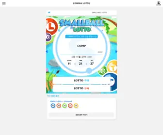 Commalotto.com(Commalotto) Screenshot