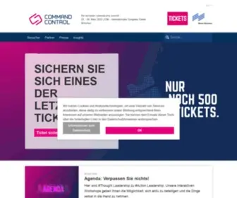 Command-Control.com(Command Control wird 2020 eingestellt) Screenshot