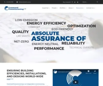 Command-CX.com(Command Commissioning LLC) Screenshot