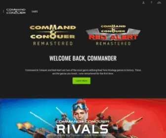 Commandandconquer.com(Command & Conquer) Screenshot