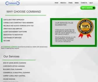 Commandcleaning.com(Commandcleaning) Screenshot