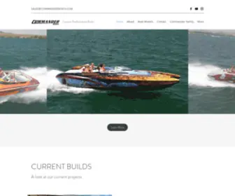 Commanderboats.com(Commander Boats) Screenshot