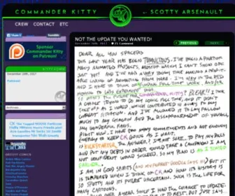 Commanderkitty.com(WordPress) Screenshot