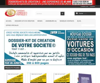 Commandesecurisee.com(Statuts de société) Screenshot