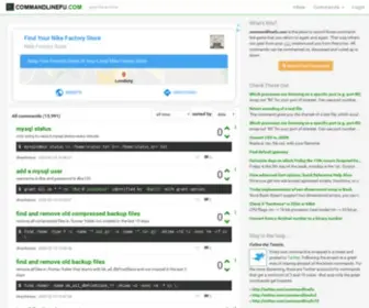 Commandlinefu.com(All commands) Screenshot