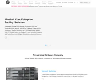 Commandonetworks.com(Networking Hardware Company) Screenshot