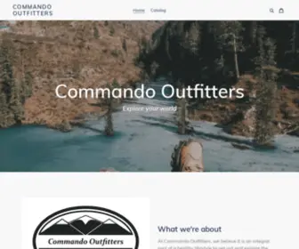 Commandooutfitters.ca(Commando Outfitters) Screenshot
