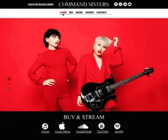 Commandsisters.com(Command Sisters) Screenshot