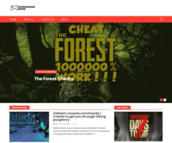 Commandszone.com(commandszone) Screenshot