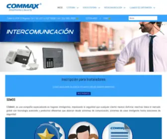 Commax.com.co(Commax) Screenshot