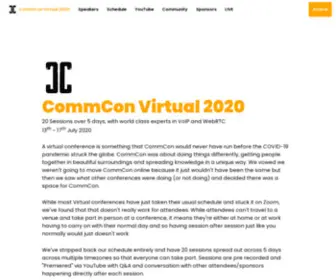 Commcon.xyz(Commcon) Screenshot