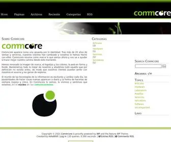 Commcore.es(Commcore) Screenshot