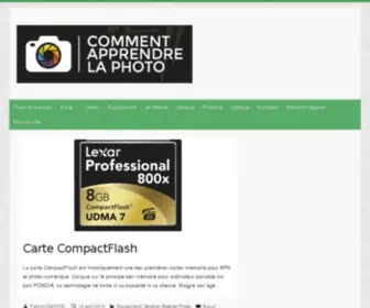 Comment-Apprendre-LA-Photo.fr(Comment Apprendre la Photo) Screenshot