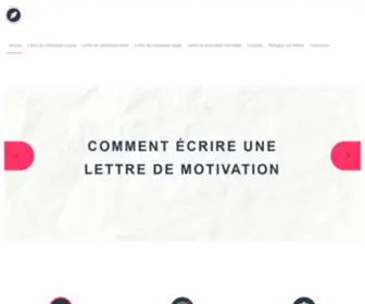 Comment-Ecrire-Une-Lettre-DE-Motivation.com(Exemple de lettres) Screenshot