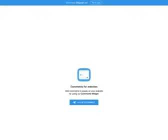 Comments.app(DiscussBot) Screenshot