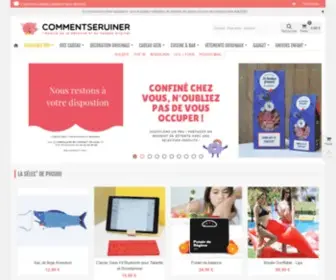 Commentseruiner.com(Cadeau original homme et femme et objets insolites) Screenshot