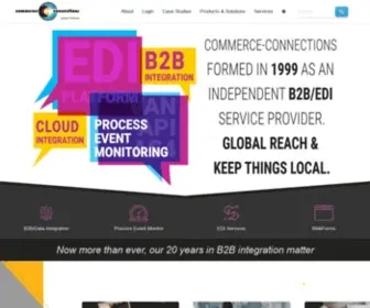 Commerce-Connections.com(Home Home) Screenshot