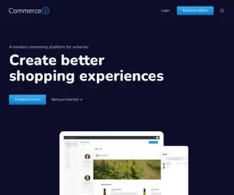 Commerce7.com(Modern Commerce for Wineries) Screenshot
