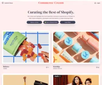 Commercecream.com(Commerce Cream) Screenshot