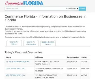 Commerceflorida.com(Commerce Florida) Screenshot