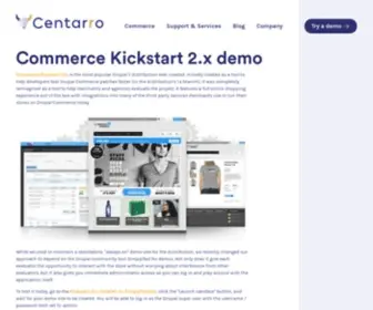 Commercekickstart.com(Commerce Kickstart 2.x demo) Screenshot