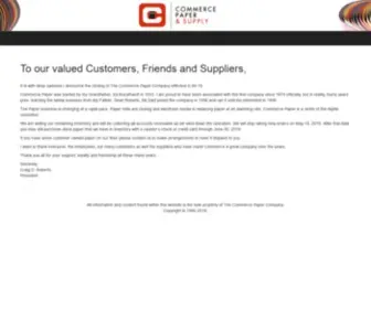 Commercepaper.com(Commerce) Screenshot