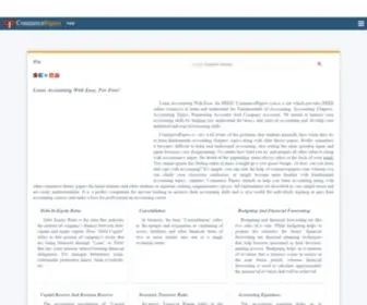 Commercepapers.com(Accounting practical learn on your own) Screenshot
