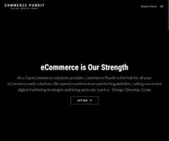 Commercepundit.com(Digital eCommerce Agency) Screenshot