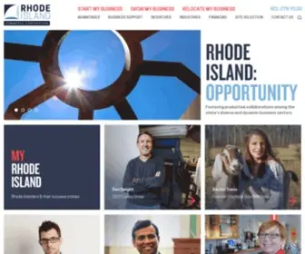 Commerceri.com(Rhode Island Commerce) Screenshot