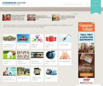 Commerces-Online.fr(E-commerces) Screenshot