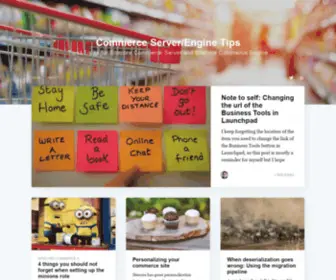 Commerceservertips.com(Commerce Server/Engine Tips) Screenshot