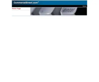 Commercestreet.com(IIS Windows Server) Screenshot