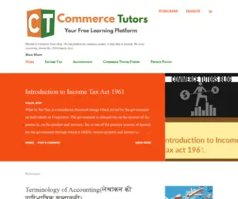 Commercetutors.com(Free Online Educational Blog) Screenshot