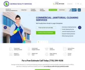 Commercial-Cleaning-Atlanta.com(Georgia Facility Services) Screenshot