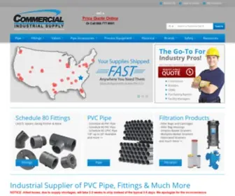 Commercial-Industrial-Supply.com(Commercial Industrial Supply "CIS") Screenshot