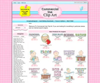 Commercial-Use-Clip-ART.com(Commercial Use Clip Art) Screenshot