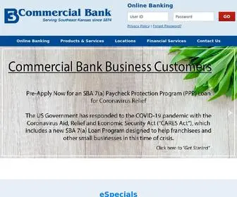 Commercialbank.net(Commercial Bank) Screenshot