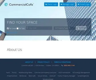 Commercialcafe.ae(Search Properties for Lease or Sale) Screenshot