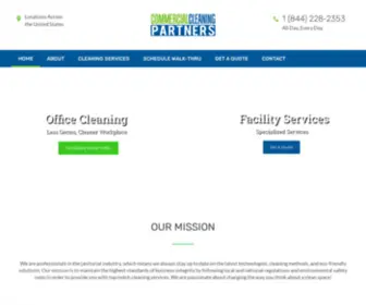 Commercialcleaningpartnersusa.com(Commercial Cleaning Partners) Screenshot