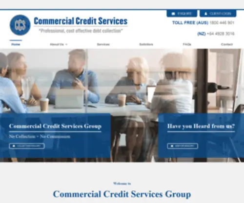 Commercialcredit.com.au(Commercial Credit Services Pty Ltd) Screenshot