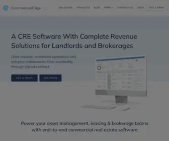 Commercialedge.com(Commercial Real Estate Edge™) Screenshot