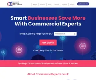 Commercialexperts.co.uk(Commercial Experts) Screenshot