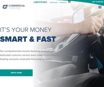 Commercialfund.com(Commercial Funding Inc) Screenshot