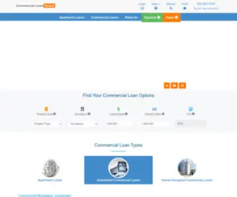 Commercialloandirect.com(Commercial Loans & Apartment Loans) Screenshot