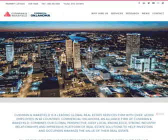 Commercialoklahoma.com(Cushman Wakefield) Screenshot