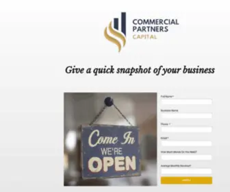 Commercialpartnerscapital.com(Commercialpartnerscapital) Screenshot